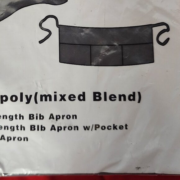 Winwear Black Cotton Poly Three Pocket WA-1221 Professional Waist Apron OSFM - Picture 7 of 16